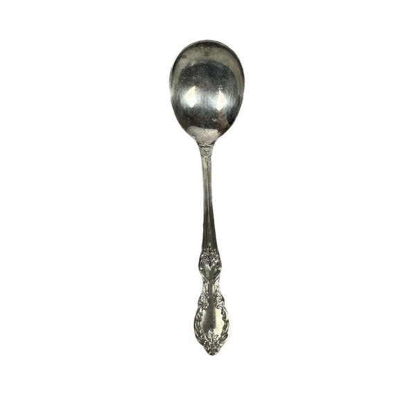 Vintage Wm Rogers Mfg Co Extra Plate Silver Plated Soup Spoon - Picture 1 of 5